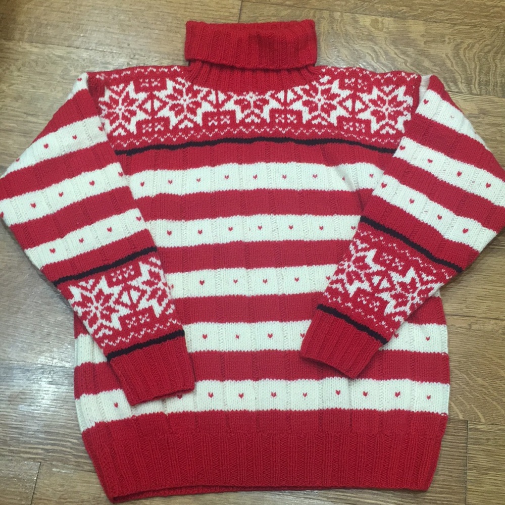 Vintage Eddie Bauer Wool Sweater size Medium